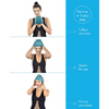 Silicone Swimcap for Long Hair - Swimming Caps for Women & Men - Bathing Cap to Keep Your Hair Dry