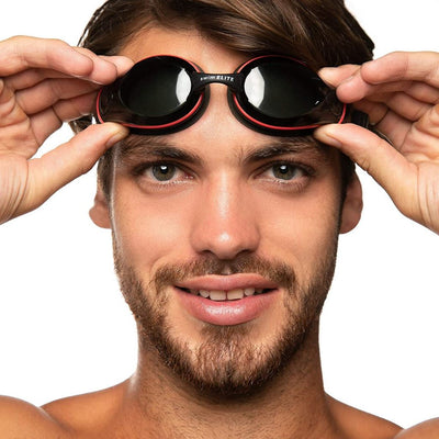 Unisex Swimming Goggles swim-elite1 BLACK